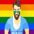 Icon of program: LGBT Gay Pride Month Stic…