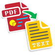 Icono de programa: PDF to Text : Batch Extra…
