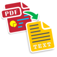 Icon of program: PDF to Text : Batch Extra…