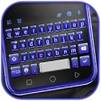Icon of program: 3d Blue Tech Keyboard The…