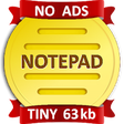 Icon of program: NOTEPAD Simple AdFree