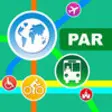 Icon of program: Paris City Maps - Discove…